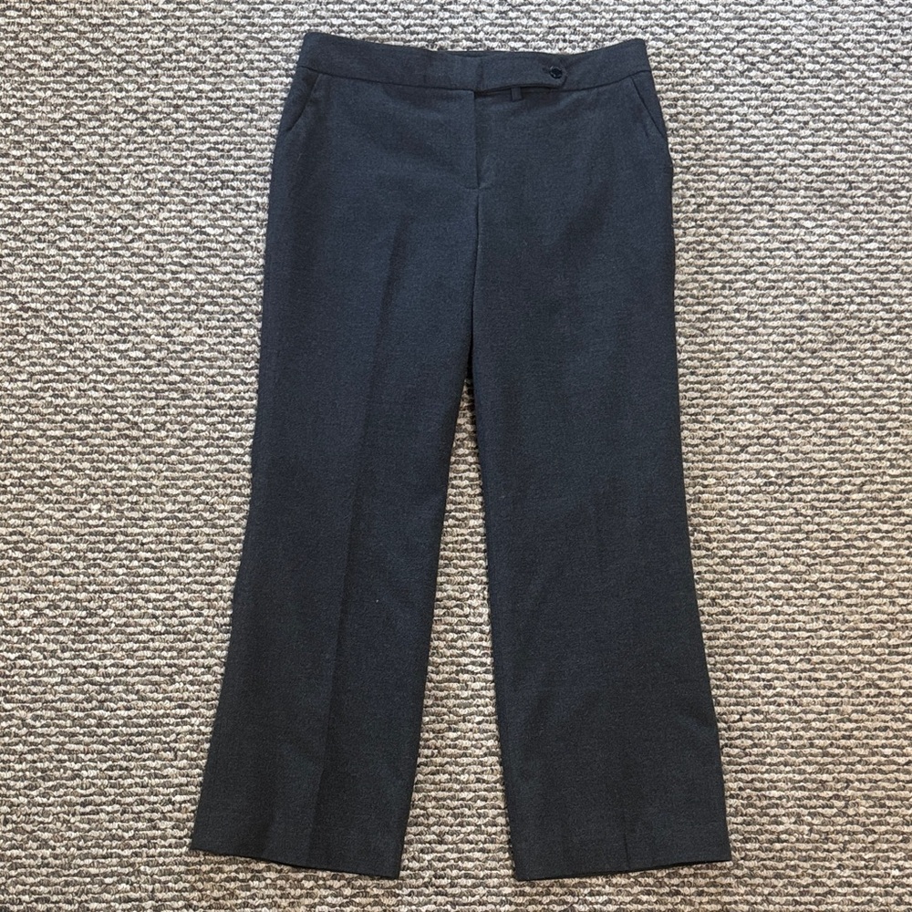 Calvin Klein Charcoal Gray Trousers Slacks